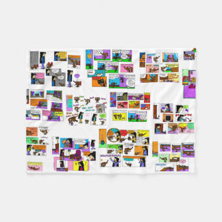 ミッジ漫画フリースブランケット フリースブランケット