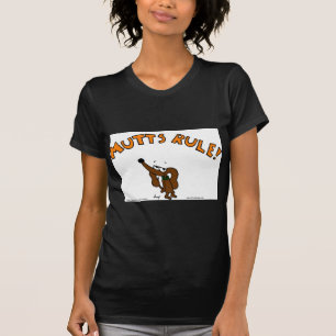 ミッジ・MUTTS+RULE 女性用ぴったりサイズTシャツ Tシャツ