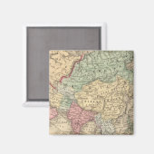 ミッチェルによるアジアの地図 マグネット (正面/裏面)