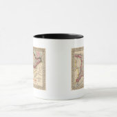 ミッチェルのオンタリオ地図 マグカップ (中央)