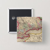 ミッチェルのオンタリオ地図 缶バッジ (正面&裏面)