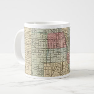 ミッチェルのシカゴ地図 ジャンボコーヒーマグカップ