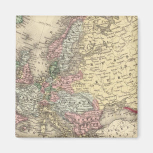 ミッチェルのヨーロッパの地図 マグネット
