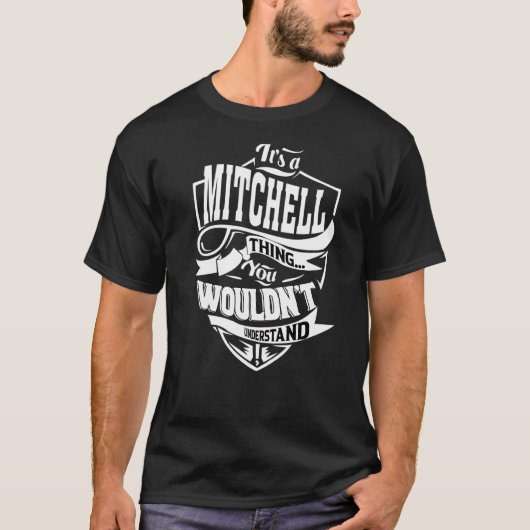 ミッチェルの物だ Tシャツ (正面)