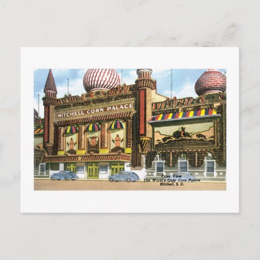 ミッチェルコーンパレス、ミッチェル、SD ポストカード (正面)