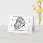 ミッチェルズ・バタフライ・メイズ・グリーティング・カード カード (黄色い花)