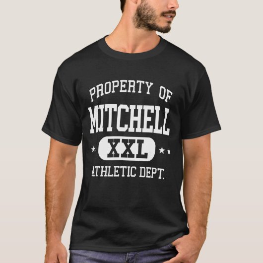 ミッチェルレトロ運動課 Tシャツ (正面)