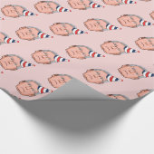 ミッチマクコネル誕生日 ラッピングペーパー (角)