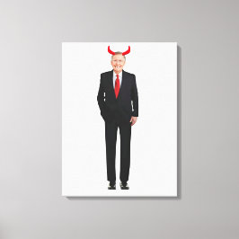 ミッチ・マクコネルは邪悪なストレッチされたキャンバス印刷 キャンバスプリント