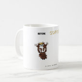 ミッツ前後コーヒー!マグ コーヒーマグカップ (正面左)