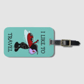 ミッツ・レディバグ ラゲッジタグ (正面横)