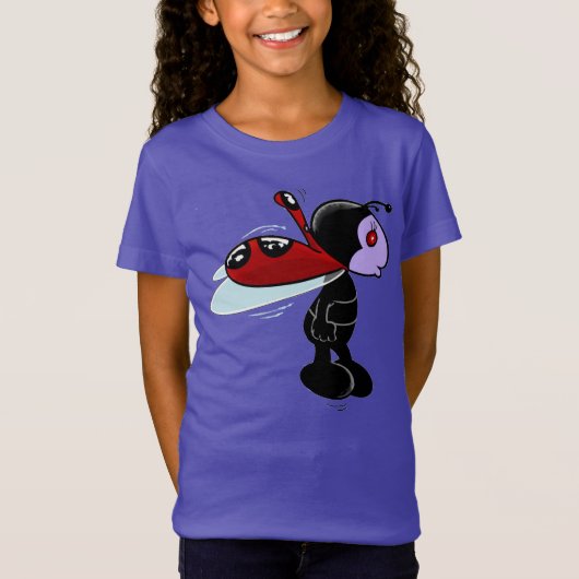 ミッツ・レディバグ Tシャツ (正面)