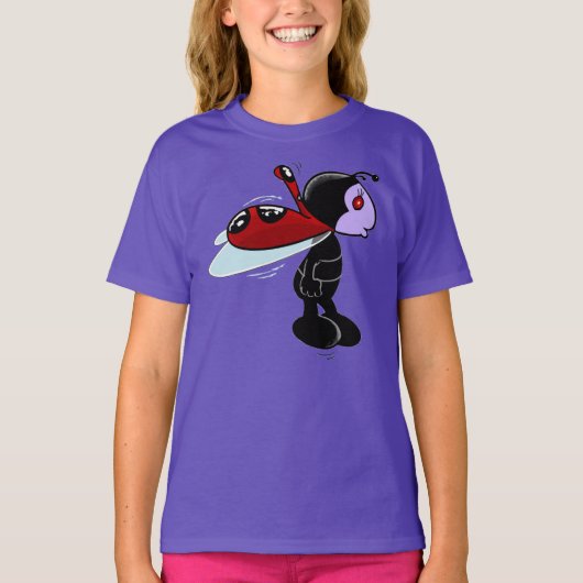 ミッツ・レディバグ Tシャツ (正面)