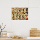 ミッテルアルトライシワッペン ポスター (キッチン)