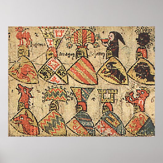 ミッテルアルトライシワッペン ポスター (正面)