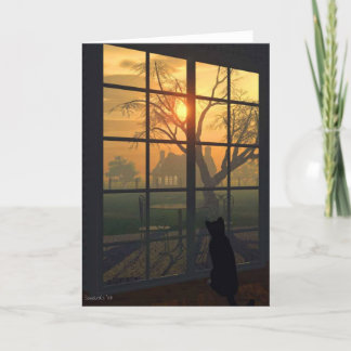 ミッテンスが沈む日を望む カード