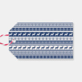 ミッテンスとココア暖かい冬のウィッシュホリデー ギフトタグ (裏面横)