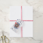 ミッテンスとココア暖かい冬のウィッシュホリデー ギフトタグ (より糸付き)