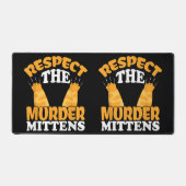 ミッテンス猫の飼い主猫好きキットを尊重する デスクマット (正面)