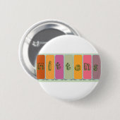 ミッテンス – バナー 缶バッジ (正面&裏面)