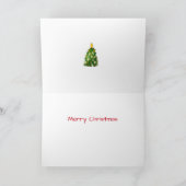 ミッテンツリーのクリスマスカード シーズンカード (内部)