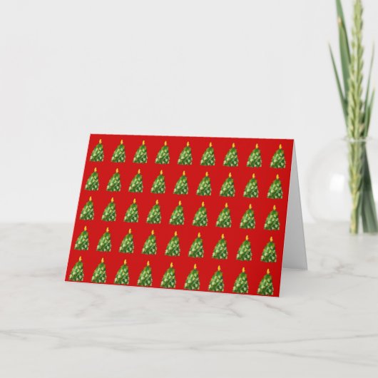 ミッテンツリーのクリスマスカード シーズンカード (正面)