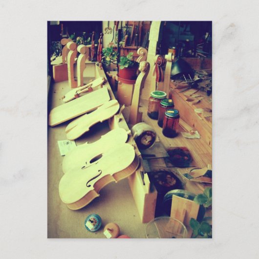 ミッテンワルドヴァイオリンメーカー ポストカード (正面)