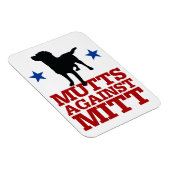 ミットに対して反撃する マグネット (右側)