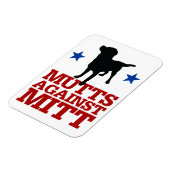 ミットに対して反撃する マグネット (左側)