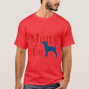 ミットに対する雑種犬 Tシャツ