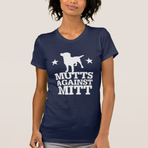 ミットに対する雑種犬 Tシャツ