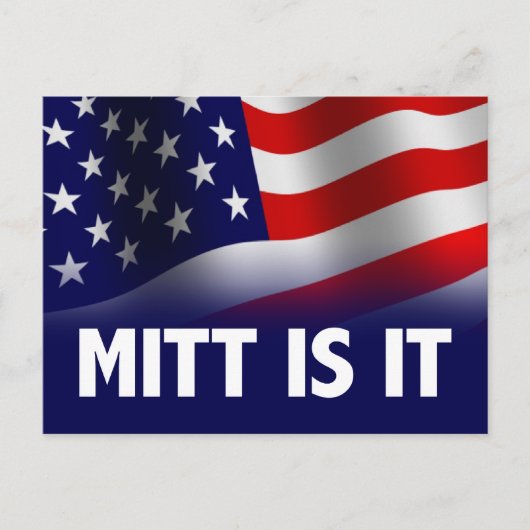 ミットイット – Romney Ryan 2012 ポストカード (正面)