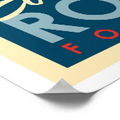 ミット・ロムニーの投票 – 彼はオバマのコミではない! ポスター (角)