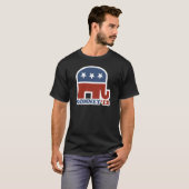 ミット・ロムニー2012の共和党員象 Tシャツ (正面フル)