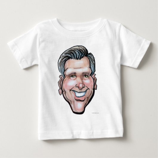 ミット・ロムニー ベビーTシャツ (正面)