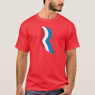 ミット・ロムニー"R"のロゴの大統領2012年 Tシャツ