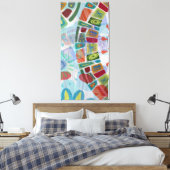 ミッドウェイパネルIII キャンバスプリント (インサイチュ (寝室))