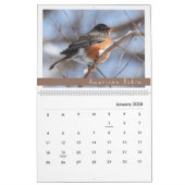 ミッドウェスタン・バックヤード・自然撮影カレンダー カレンダー (1月 2026)