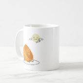 ミッドオータムフェスティバルムーンケーキ月のムーンケーキ過去 コーヒーマグカップ (正面左)