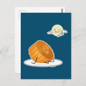 ミッドオータムフェスティバルムーンケーキ月のムーンケーキ過去 ポストカード (正面/裏面)