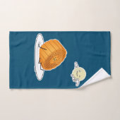 ミッドオータムフェスティバルムーンケーキ月のムーンケーキ バスタオルセット (ハンドタオル)