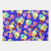 ミッドオータムフェスティバルムーンケーズブルー キッチンタオル (横)