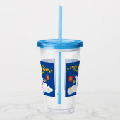 ミッドオータムフェスティバルムーンラビットムーンケーキオスマンサス アクリルタンブラー (右)