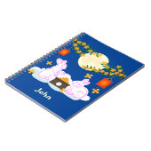 ミッドオータムフェスティバルムーンラビットムーンケーキオスマンサス ノートブック (左側)