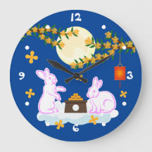 ミッドオータムフェスティバルムーンラビットムーンケーキオスマンサス