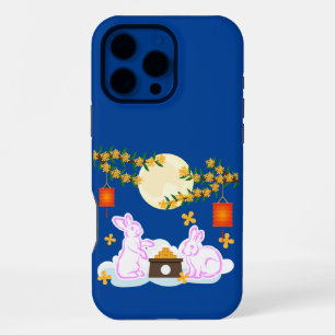 ミッドオータムフェスティバルムーンラビットムーンケーキオスマンサス iPhone 16 PRO MAXケース