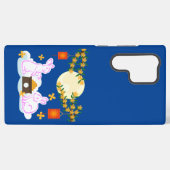 ミッドオータムフェスティバルムーンラビットムーンケーキオスマンサス SAMSUNG GALAXYケース (裏面横)