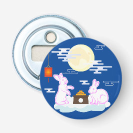 ミッドオータムフェスティバルムーンラビットムーンケーキクラウド 栓抜き