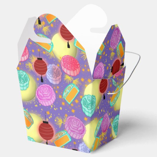 ミッドオータムーンフェスティバルムーンケーキとランタン フェイバーボックス (オープン)