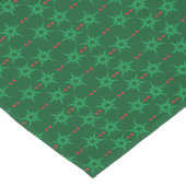 ミッドガーラモダンンドグリーンテーブルランナー（3サイズ） ショートテーブルランナー (コーナー)